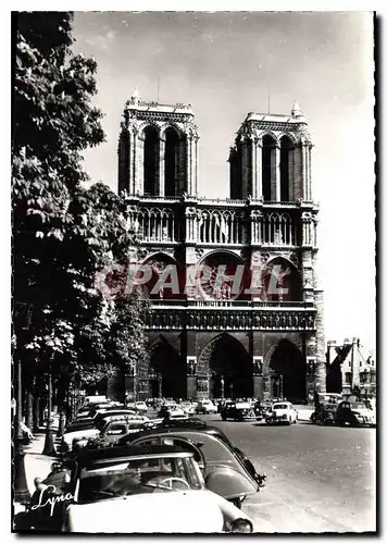 Moderne Karte Paris La Cathedrale notre Dame de Paris