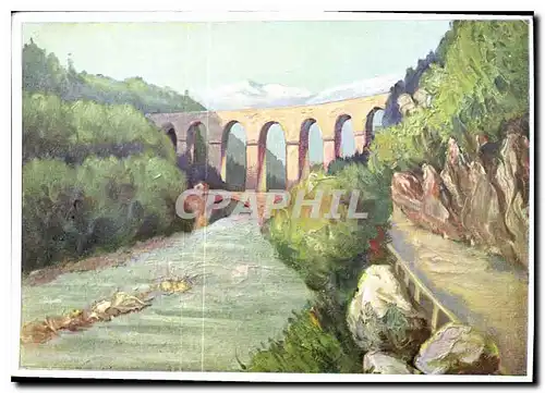 Cartes postales moderne Les Houches Haute Savoie le pont Sainte Marie