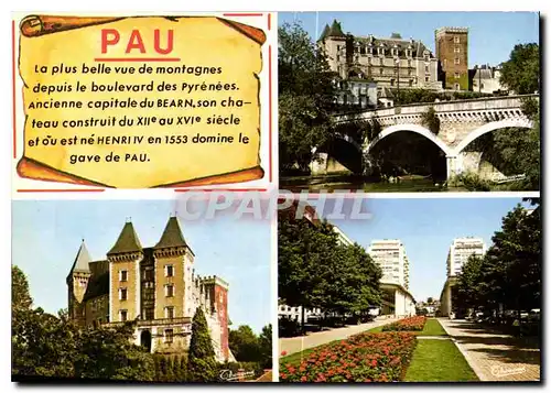 Cartes postales moderne Pau