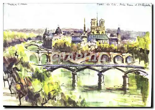 Cartes postales moderne Paris la Cite Notre Dame