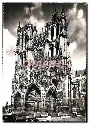 Moderne Karte Amiens Somme La Cathedrale