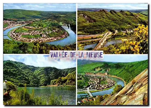 Cartes postales moderne Couleurs et Lumiere de France La Merveilleuse Vailee de la Meuse Les Ardennes Montherme et la ou