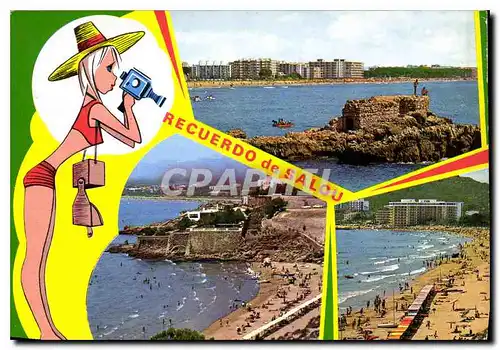 Cartes postales moderne Salou Playas Beaches Plages