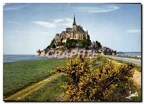 Cartes postales moderne Merveillese l'Occident Le Mont Saint Michel Vue generale