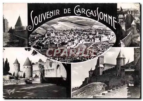 Cartes postales moderne Souvenir de Carcasonne