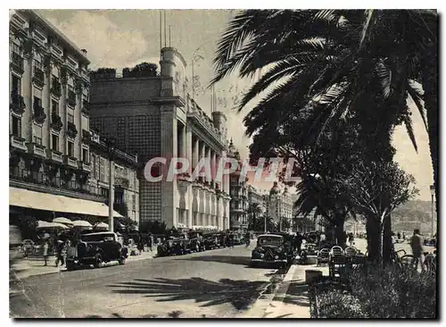 Cartes postales moderne La Cote d'Azur Nice Promenade des Anglais Le Palais de la Mediterranee Automobile