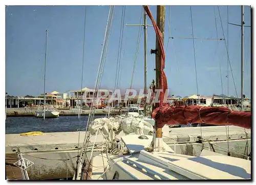 Cartes postales moderne Port Leucate Le Port Le Centre Commercial