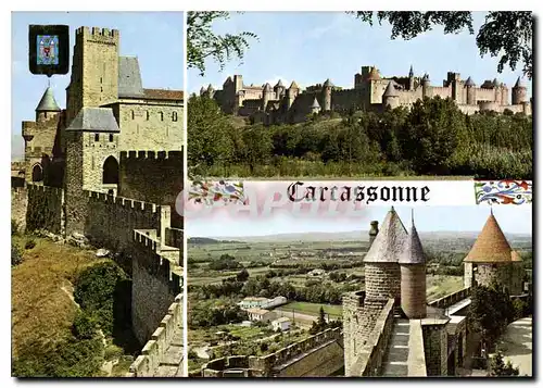 Moderne Karte Arts et Couleurs de l'aude Carcassonne Cite Historique