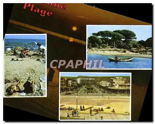 Cartes postales moderne Lumierre et Couleurs de l'Aude Narbonne Plage Divers aspects