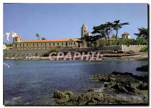 Cartes postales moderne Abbaye Notre Dame de Lerins Ile St Honorat Cannes Le Monastere cote Sud