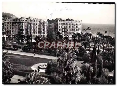 Cartes postales moderne Nice Le Jardin Albert I Hotels