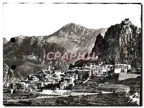 Cartes postales moderne Saint Agnes Alpes Maritimes Le Village du Littoral le plus haut d'Europe