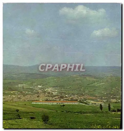 Cartes postales moderne Centre psyhotherapique Saint Joseph de Cluny Limoux Vue generale de Limoux au premier plan