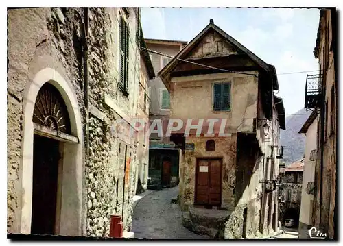 Cartes postales moderne St Martin Vesubie A Mar Station Estivale et Hivernale Vieille Rue