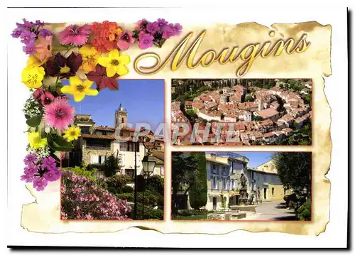 Cartes postales moderne La Cote d'Azur Mougins AM Le Vieux Village France