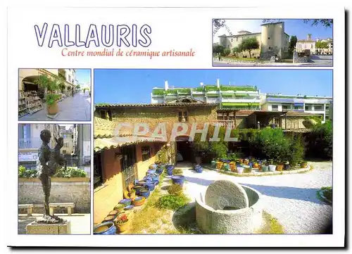 Cartes postales moderne Cote d'Azur French Riviera Vallauris Cite des Poliers Alpes Maritimes