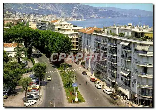 Cartes postales moderne Images et Lumieres de France Menton Alpes Maritimes Nous quittons Roquebrune pour entrer dans Me