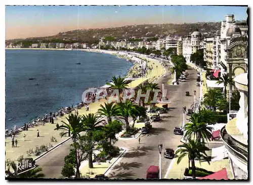 Cartes postales moderne La Cote d'Azur Nice La Promenade des Anglais