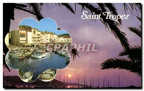 Cartes postales moderne La Cote d'Azur Saint Tropez