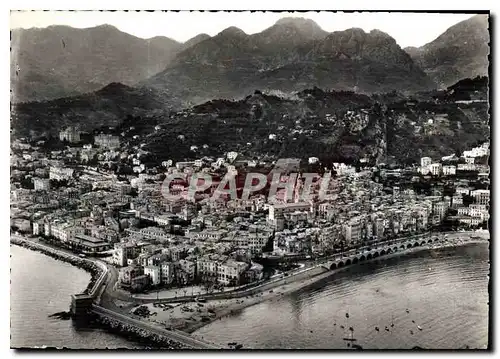 Cartes postales moderne Menton Alpes Maritimes Panorama aerien de la ville