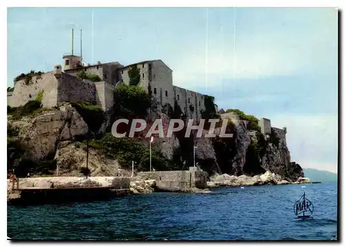 Moderne Karte La Cote d'Azur Ile Sainte Marguerite Cannes Le Fort construit sous Richelieu comme prison d'Etet