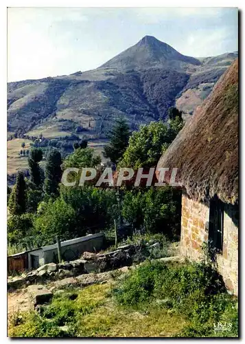 Moderne Karte Auvergne Touristique Les Monts du Cantal Le puy Griou