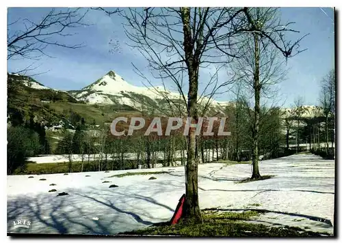 Moderne Karte Cantal Pittoresque Les Monts d'Auvergne