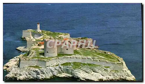 Cartes postales moderne Marseille Vue Aerienne sur le Chateau d'If