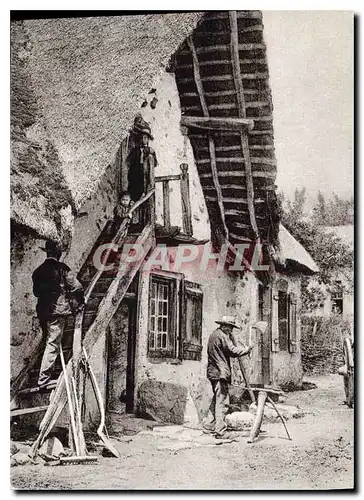 Ansichtskarte AK Au debur du siecle en Bourgogne Morvan Auxois Nivernais