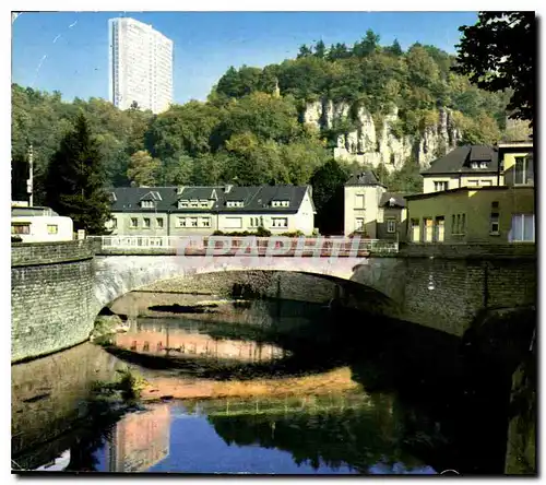 Cartes postales Luxembourg Ville basse de Clausen Pont sur l'Alzette