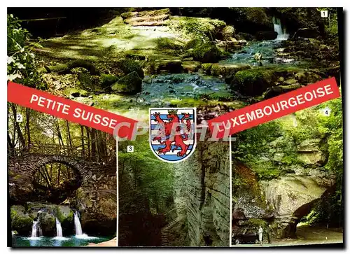 Ansichtskarte AK Petite Suisse Hallerbach Schiessentumpel Gorge du Loup Chaire a precher