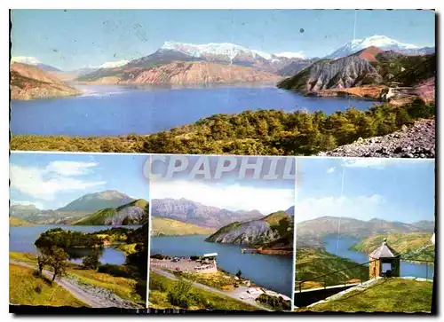 Ansichtskarte AK Les Alpes Barrage et lac de Serre Poncon de Rousset La Baie des Liannets Le Belvedere Le Lac de