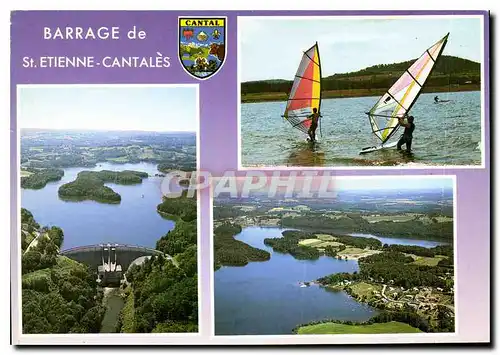 Cartes postales En Bretagne Lac du Barrage de Saint Etienne Cantales Cantal
