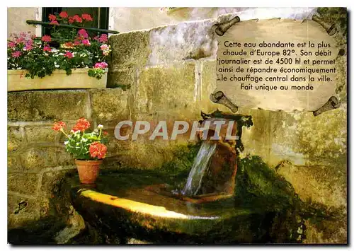 Cartes postales Le Cantal Touristique Chaudes Aigues Cantal Station Thermale Le Source d'eau chaude