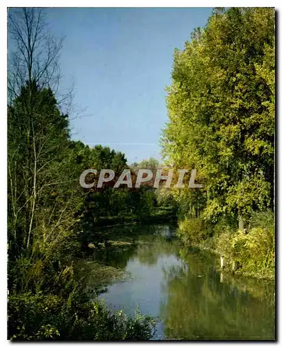 Cartes postales moderne La Fere Aisne Les bords de l'eau en automne