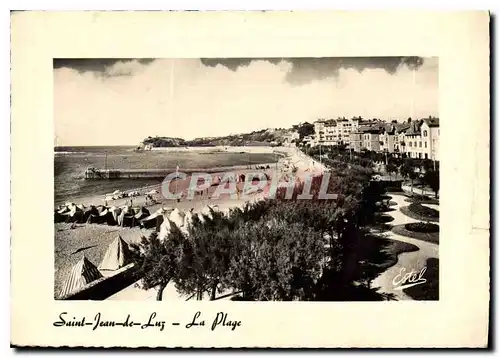 Cartes postales moderne Saint Jean de Luz The beach