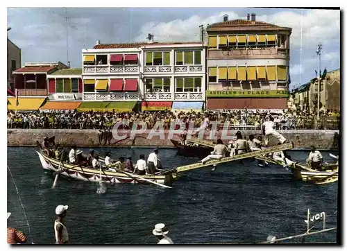 Cartes postales moderne Palavas les flots Herault Les Joutes