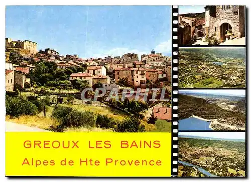 Cartes postales moderne Greoux les Bains Alpes de Haute Provence