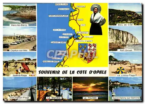 Cartes postales moderne Souvenir de la Cote d'Opale