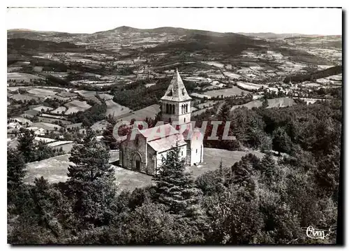 Moderne Karte Dun S et L La Chapelle vue aerienne