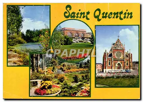 Cartes postales moderne Saint Quentin Aisne