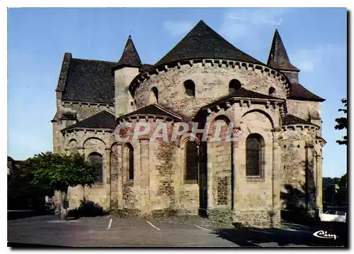 Moderne Karte Vigeois Correze Abbatiale XI mon hist classe