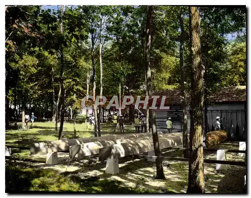 Moderne Karte La vallee de l'Yonne Serbonnes Yonne le camp de la colonie de vacances de l'EGF