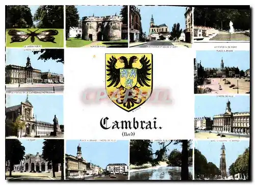 Cartes postales moderne Souvenir de Cambrai Nord