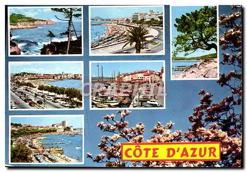 Cartes postales moderne Roches rouges de l'Esterel St Raphael les Issambres Frejus Plage St Tropez Sainte Maxime