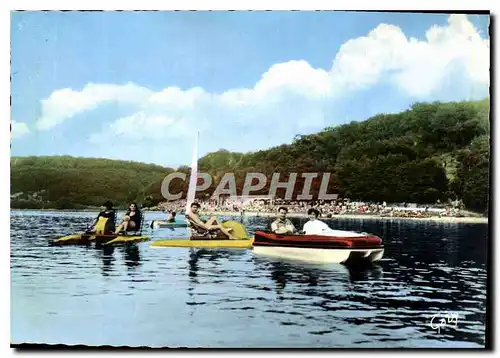 Cartes postales moderne Mervent Vendee La Plage Pedalo