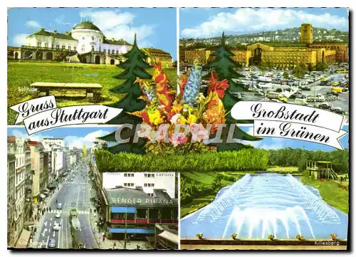 Cartes postales moderne Gruss aus Stuttgart