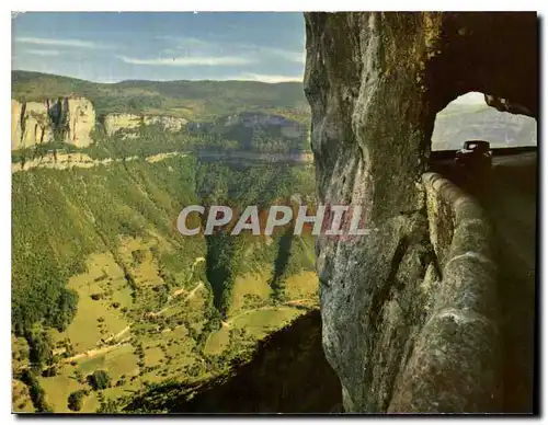 Cartes postales moderne Les Alpes Touristique le Royans Route de Combe Laval le tunnel du grand a pic