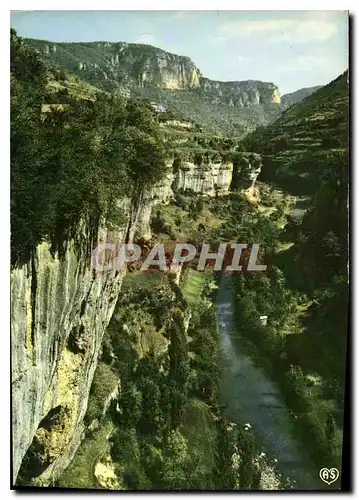 Moderne Karte En Parcourant les Gorges du Tarn Gorges de la Jonte Lozere