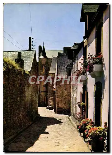 Moderne Karte La Cote d'Amour Guerande vieilles rues